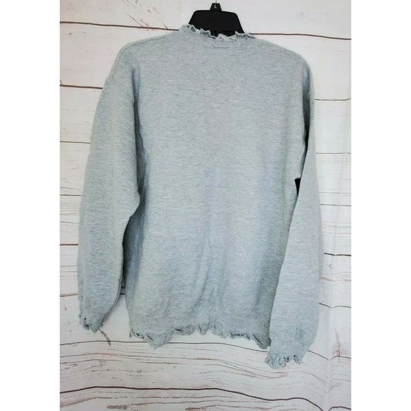 Gildan Heavy Blend Medium The Rolling Stones Lip U.S.A Graphic Distressed Collar - Picture 6 of 12